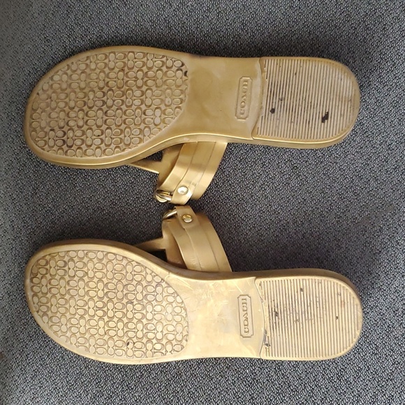 Coach sandals size 7.5 - Picture 3 of 6